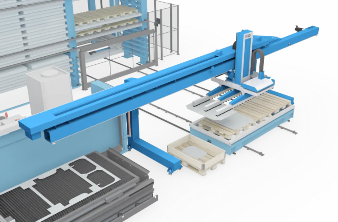 Prima Power Sorting System for Laser Machines